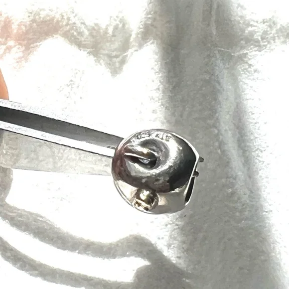 Authentic Pandora 14kt Gold 925 ALE Silver Apple Charm 791026 - Picture 5 of 5